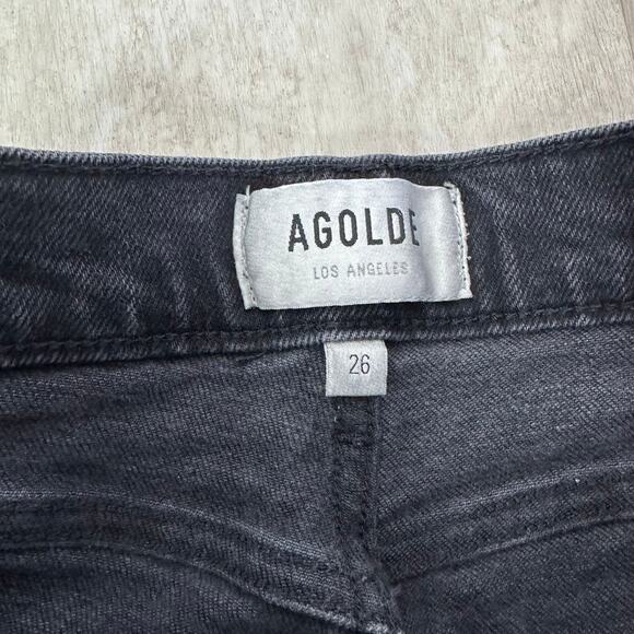 Agolde Nico High Rise Slim in Cassette Jeans Size 26 - Picture 5 of 7